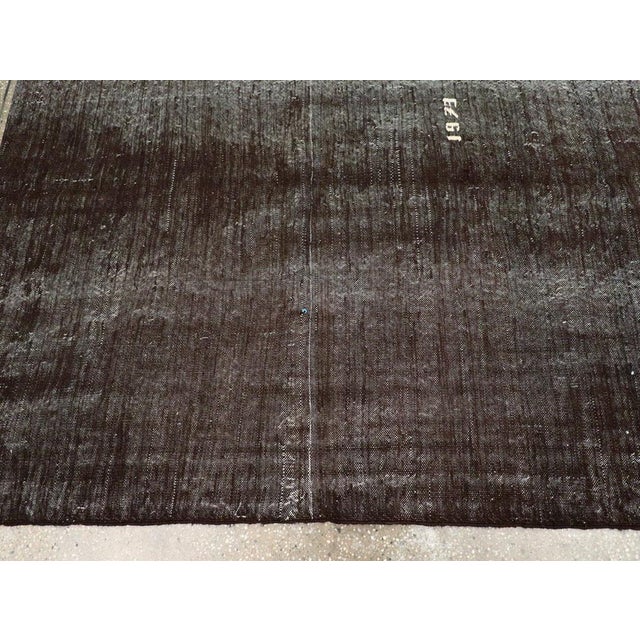 Textile Galerie Shabab Collection Late 20th Century Handmade Turkish Flatweave Kilim Small Room Size Carpet For Sale - Image 7 of 10