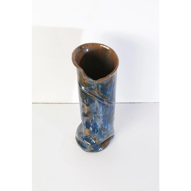 Vintage Ceramic Vase, Italy For Sale - Image 6 of 8
