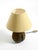 Ceramic Table Lamp with Fabric Shade, 1960s For Sale - Image 4 of 18