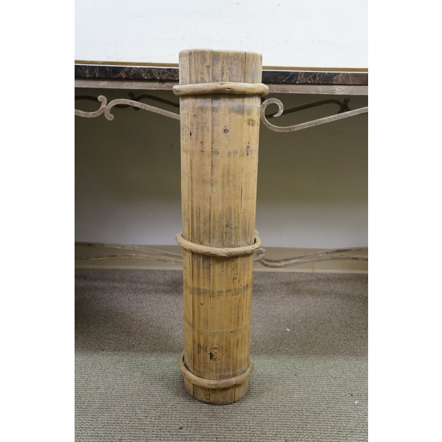 3 Antique Tibetan Wood Yak Butter Churn Buckets For Sale - Image 6 of 17