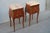 1920s Pair of French Louis XV Style Rosewood Side Tables Nightstands For Sale - Image 9 of 14