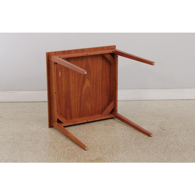 Thomas Moser Square Cherry Game or Dinette Table For Sale - Image 13 of 16