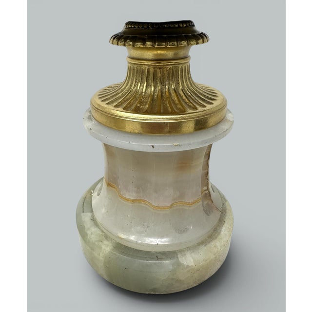 Bronze Antique Pair French Ormolu Bronze Warwick Albani Grand Tour Vases Urns Clodion For Sale - Image 8 of 10