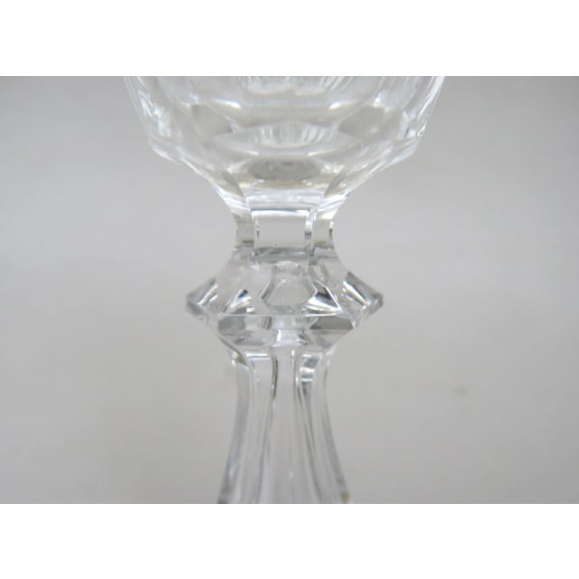 French Biedermeier Handblown Champagne Flutes, Set of 6 For Sale - Image 11 of 18