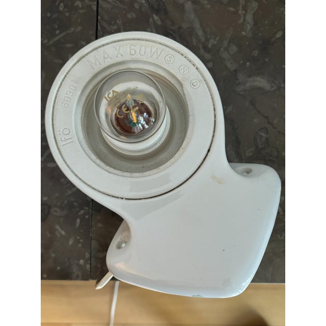 6030 Glass Wall Lamp by Sigvard Bernadotte for Lfö, Sweden, 1960s For Sale - Image 6 of 9