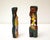 Ceramic Sculpture Vases of Harlequin and Columbine by Marcello Fantoni, 1960s, Set of 2 For Sale - Image 9 of 12