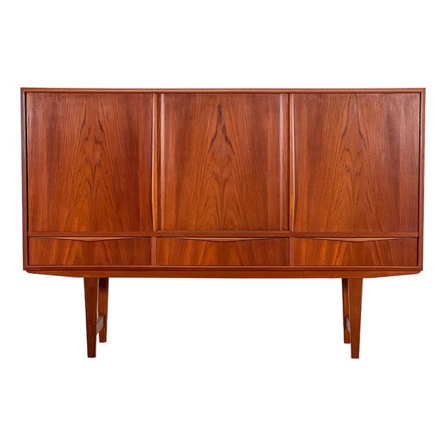 Highboard by E.W. Bach for Sejling Skaba, 1960s For Sale