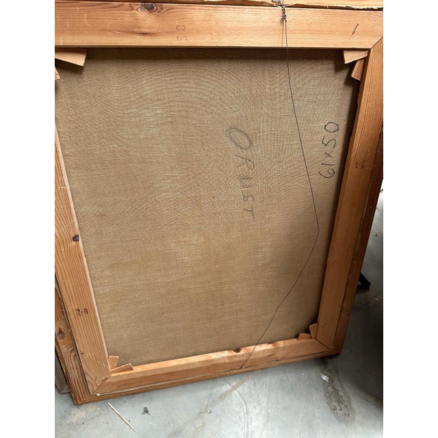 Wilgot Olsson, Orust, 1960s, Oil Painting on Canvas, Framed For Sale - Image 16 of 17