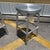 Industrial Industrial Style Brushed Aluminum Swivel Bar Stools by Crate & Barrel. A Pair For Sale - Image 3 of 12