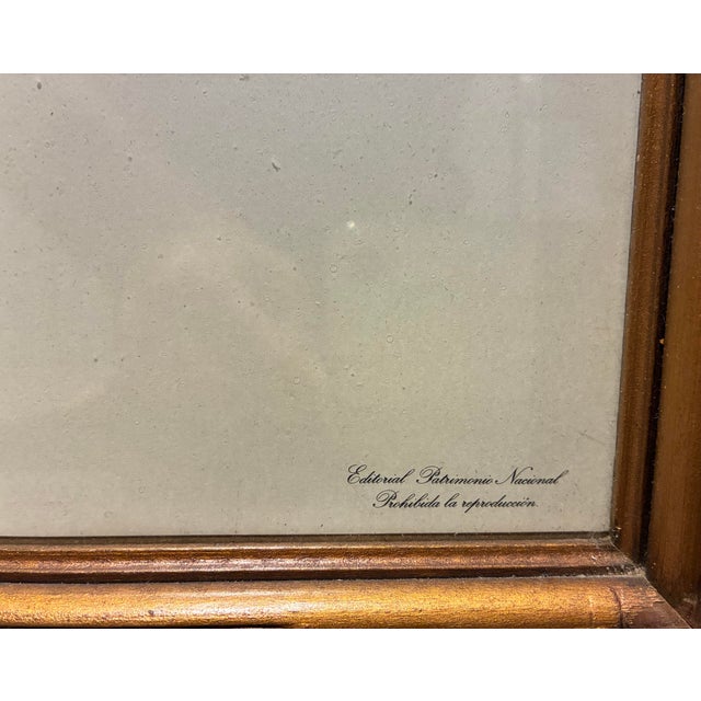 Vintage 1974 Chinese Pheasant Bird Botanical Print in Gilt Bamboo-Style Frame For Sale In Charlotte - Image 6 of 8