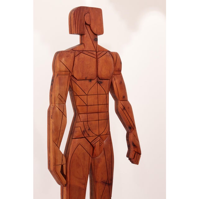 1970s Giorgio Rastelli, Adam and Eve Under the Palm Tree from the Safari Series, 1978, Wood For Sale - Image 5 of 18