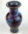 1900 - 1909 Chinese Antique 19th C Flambe Jun Porcelain Vase For Sale - Image 5 of 11