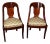 Gondola Chairs in Mahogany, 19th Century, Set of 4 For Sale