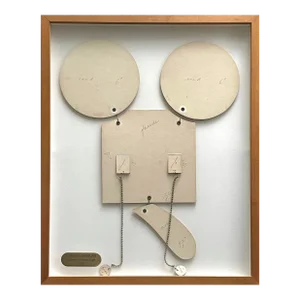 Claes Oldenburg (1929-2022) - Geometric Mouse Scale Sculpture, Framed (1971)