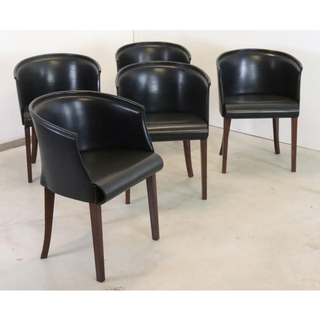 Vintage Chairs from Flexform, 1970s, Set of 5 For Sale - Image 15 of 17