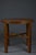 Vintage Polish Dark-Oiled Oak Veneer Side Table, 1930s For Sale - Image 4 of 13