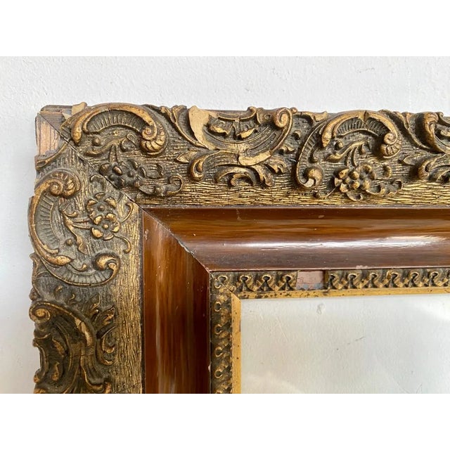 French Glass & Wood Frame For Sale - Image 9 of 9