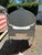 Charming White Painted Wood Vanity With Oval Mirror For Sale - Image 17 of 17