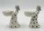 Silver 1990s Emilia Castillo "The Couple" Bisque Porcelain Salt Cellars & Sterling Spoons Set - 4 pcs For Sale - Image 8 of 18