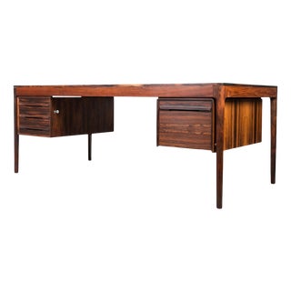 Mid-Century Modern Desk by Torbjorn Afdal for Bruksbo, 1960s For Sale