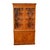 Brown Georgian Revival Walnut Library Bookcase, 1930s For Sale - Image 8 of 8