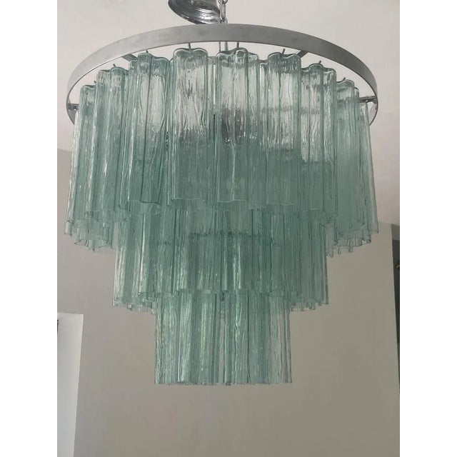 Sputnik Green Chandelier in Murano Glass from Simoeng For Sale - Image 11 of 12