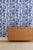 Textile Floral & the Frog Chinoiserie Grasscloth Wallpaper by House Party | Azure Blue | 6 Yards For Sale - Image 7 of 7
