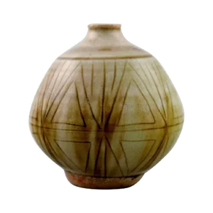 Miniature Ceramic Vase by John Andersson for Höganäs