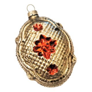 Vintage Glass Christmas Tree Ornament For Sale