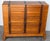 Late 20th Century French Moderne Style Leather-Strapped Six-Drawer Chest Manner of Jacques Adnet For Sale - Image 5 of 14