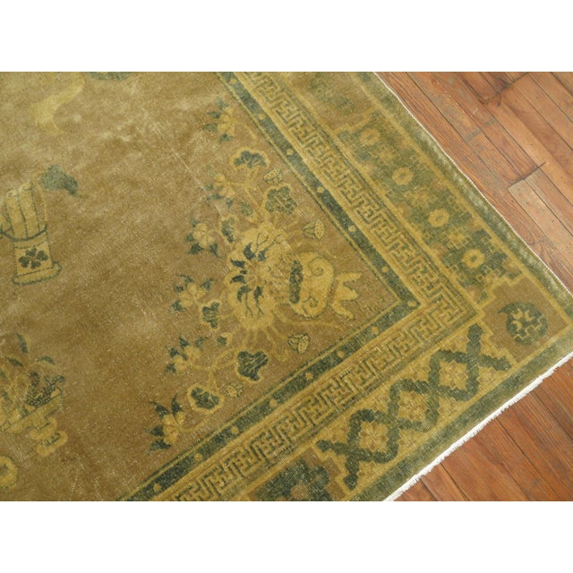 Vintage Chinese Rug - 7'10" x 10'9" For Sale - Image 12 of 18