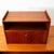Mid Century Danish Modern Nightstand Floating Storage Shelf Drop Cabinet Vintage For Sale - Image 10 of 12
