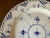 1960s Royal Copenhagen Blue Fluted Full Lace Round Serving Platter 1041 For Sale In Naples, FL - Image 6 of 7