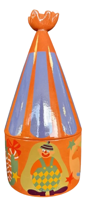 Vintage Ceramic Music Box by Kati Tuominen-Niittyla for Arabia Pro Arte