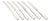 Fruit Knives in Silver and Stainless Steel by Evald Nielsen, 1930s, Set of 6 For Sale