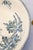French Peonies Earth of Iron Blue Aguamanil and Jofaina from Lonwgy, 1890s, Set of 2 For Sale - Image 5 of 11