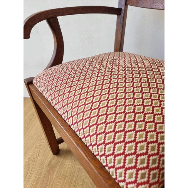 Oak Office Chair, 1950s For Sale - Image 17 of 18