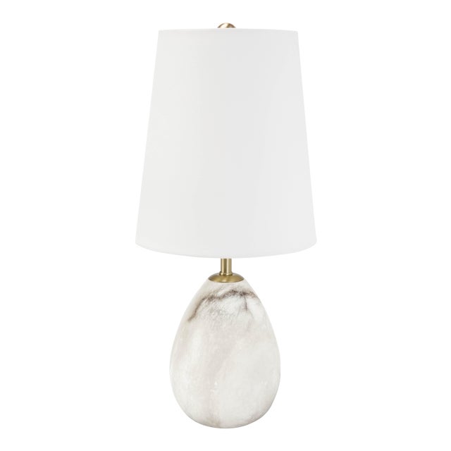 Regina Andrew Jared Alabaster Mini Lamp For Sale