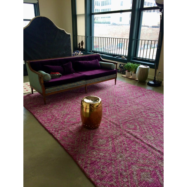 1940's Velvet Sofa For Sale - Image 12 of 17