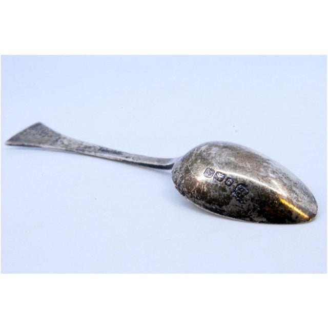 Silver Souvenir Spoon with Embossed Birmingham Symbol For Sale - Image 6 of 9