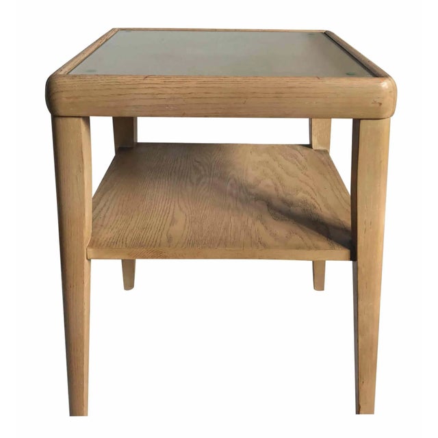 Tan Side Table Mid Century For Sale - Image 8 of 8