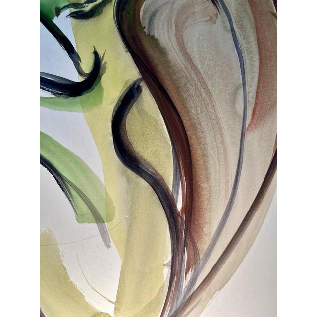 1990s Gilbert Pauli, Distrust of the Mirror, 1991, Watercolor For Sale - Image 5 of 10