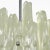 Mid-Century Modern Frosted Glass Acrylic Glass Chandelier by J.T. Kalmar For Sale - Image 5 of 9
