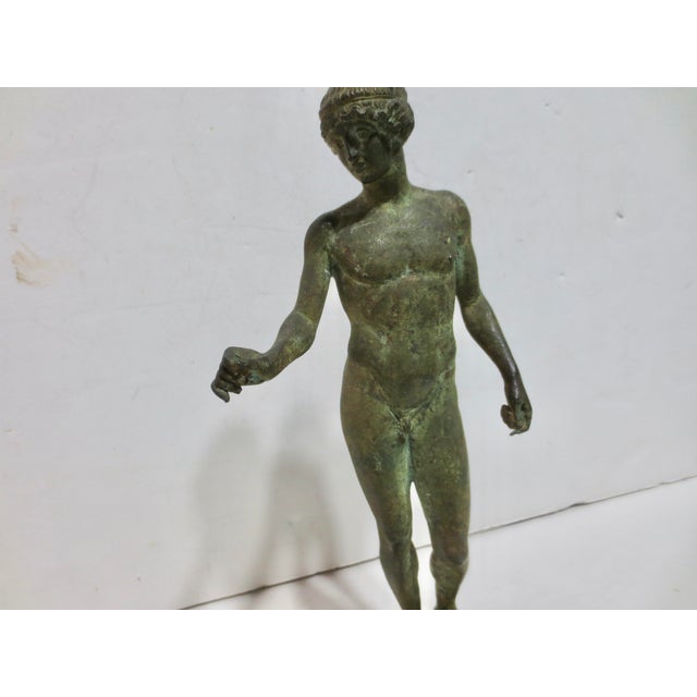 Grand Tour Bronze of Ephebe For Sale In New York - Image 6 of 11