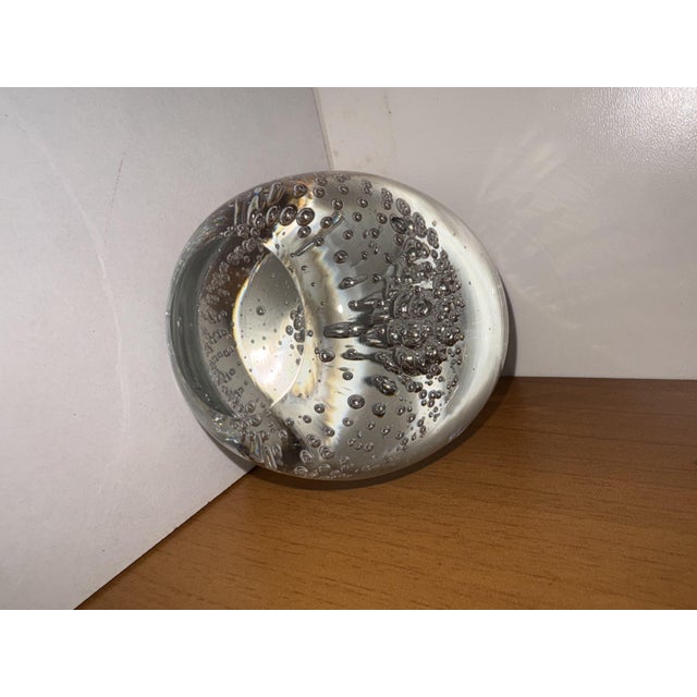 1950s Murano Glass Egg-Shaped Paperweight, 1950 For Sale - Image 5 of 6