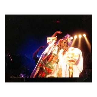 Nona Hatay, Color Rock & Roll Photo Hand Signed Woodstock Music Festival African American For Sale