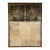 Vintage Abstract Mixed Media Collage — "Double Wheel" For Sale