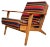 Danish GE-290 Plank Easy Chair in Oak by Hans J. Wegner for Getama, 1950s For Sale