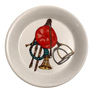 1980s Gucci Equestrian Catchall For Sale