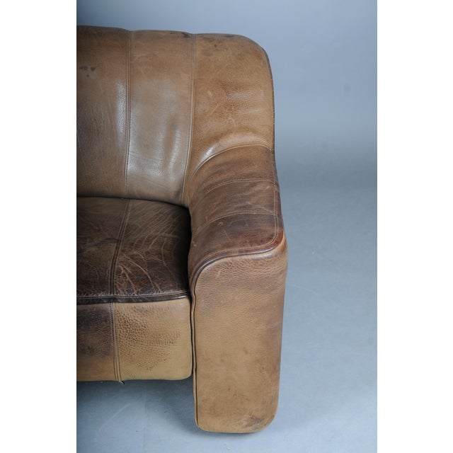 DS44 2-Seater Sofa in Buffalo Leather from de Sede, 1970s For Sale - Image 4 of 18